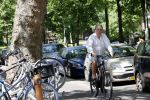 Amsterdam 18 mei 2020
Maarten Spanjer op de fiets in Amsterdam