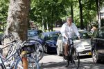 Amsterdam 18 mei 2020
Maarten Spanjer op de fiets in Amsterdam