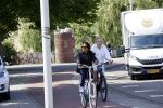 Amsterdam 18 mei 2020
Maarten Spanjer op de fiets in Amsterdam
