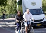 Amsterdam 18 mei 2020
Maarten Spanjer op de fiets in Amsterdam