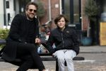 Amsterdam 16 mei 2020
Marco Geeratz ( man Chantal janzen) met hun zoontje in Amsterdam zuid