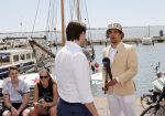Volendam 1 juni 2020
Forum van Democratie met Thierry Baudet Theo Hiddema en Wybren van Haga zijn in Volendam tijdens de opening van de terassen. Mark Baanders