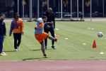 Amsterdam 14 mei 2020
Memphis Depay Edgar David Orlando Engelaar en Ronald Koeman jr trainen in het olympisch stadion.