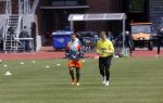 Amsterdam 14 mei 2020
Memphis Depay Edgar David Orlando Engelaar en Ronald Koeman jr trainen in het olympisch stadion.