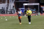 Amsterdam 14 mei 2020
Memphis Depay Edgar David Orlando Engelaar en Ronald Koeman jr trainen in het olympisch stadion.