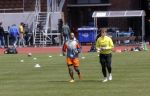 Amsterdam 14 mei 2020
Memphis Depay Edgar David Orlando Engelaar en Ronald Koeman jr trainen in het olympisch stadion.