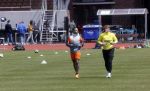 Amsterdam 14 mei 2020
Memphis Depay Edgar David Orlando Engelaar en Ronald Koeman jr trainen in het olympisch stadion.