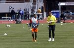 Amsterdam 14 mei 2020
Memphis Depay Edgar David Orlando Engelaar en Ronald Koeman jr trainen in het olympisch stadion.