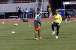 Amsterdam 14 mei 2020
Memphis Depay Edgar David Orlando Engelaar en Ronald Koeman jr trainen in het olympisch stadion.