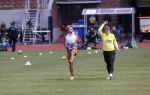 Amsterdam 14 mei 2020
Memphis Depay Edgar David Orlando Engelaar en Ronald Koeman jr trainen in het olympisch stadion.