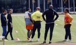 Amsterdam 14 mei 2020
Memphis Depay Edgar David Orlando Engelaar en Ronald Koeman jr trainen in het olympisch stadion.