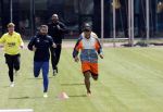 Amsterdam 14 mei 2020
Memphis Depay Edgar David Orlando Engelaar en Ronald Koeman jr trainen in het olympisch stadion.
