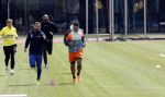 Amsterdam 14 mei 2020
Memphis Depay Edgar David Orlando Engelaar en Ronald Koeman jr trainen in het olympisch stadion.