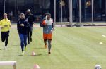 Amsterdam 14 mei 2020
Memphis Depay Edgar David Orlando Engelaar en Ronald Koeman jr trainen in het olympisch stadion.