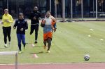 Amsterdam 14 mei 2020
Memphis Depay Edgar David Orlando Engelaar en Ronald Koeman jr trainen in het olympisch stadion.