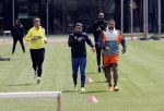 Amsterdam 14 mei 2020
Memphis Depay Edgar David Orlando Engelaar en Ronald Koeman jr trainen in het olympisch stadion.