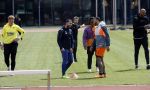 Amsterdam 14 mei 2020
Memphis Depay Edgar David Orlando Engelaar en Ronald Koeman jr trainen in het olympisch stadion.