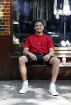 Amsterdam 28 mei 2020
Quincy Kluivert op de cornelis schuytstraat