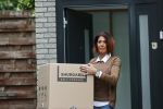 Mijdrecht 24 mei 2020
Rachel Hazes bij haar nieuwe huis .