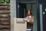 Mijdrecht 24 mei 2020
Rachel Hazes bij haar nieuwe huis .