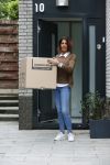 Mijdrecht 24 mei 2020
Rachel Hazes bij haar nieuwe huis .
