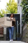 Mijdrecht 24 mei 2020
Rachel Hazes bij haar nieuwe huis .