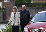 Amsterdam 23 mei 2020
Rob v d Meeberg met zijn vrouw op straat in Amsterdam zuid