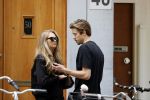 Amsterdam 23 mei 2020
Romee Strijd en haar man  Laurens van Leeuwen in Amsterdam zuid.