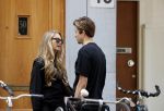 Amsterdam 23 mei 2020
Romee Strijd en haar man  Laurens van Leeuwen in Amsterdam zuid.