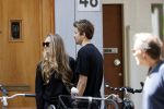Amsterdam 23 mei 2020
Romee Strijd en haar man  Laurens van Leeuwen in Amsterdam zuid.