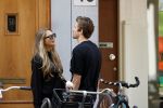Amsterdam 23 mei 2020
Romee Strijd en haar man  Laurens van Leeuwen in Amsterdam zuid.