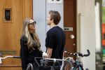 Amsterdam 23 mei 2020
Romee Strijd en haar man  Laurens van Leeuwen in Amsterdam zuid.