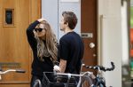 Amsterdam 23 mei 2020
Romee Strijd en haar man  Laurens van Leeuwen in Amsterdam zuid.
