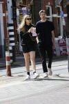 Amsterdam 23 mei 2020
Romee Strijd en haar man  Laurens van Leeuwen in Amsterdam zuid.