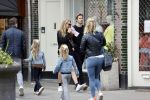 Amsterdam 23 mei 2020
Romee Strijd en haar man  Laurens van Leeuwen in Amsterdam zuid.