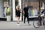 Amsterdam 23 mei 2020
Romee Strijd en haar man  Laurens van Leeuwen in Amsterdam zuid.