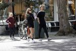 Amsterdam 23 mei 2020
Romee Strijd en haar man  Laurens van Leeuwen in Amsterdam zuid.