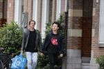 Amsterdam 24 mei 2020
Rop Verheijen met zijn partner op straat in Amsterdam zuid.