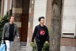 Amsterdam 24 mei 2020
Rop Verheijen met zijn partner op straat in Amsterdam zuid.