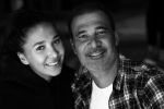 Amsterdam 5 mei 2020
Ruud Gullit met zijn dochter Joelle