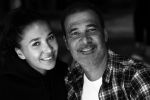 Amsterdam 5 mei 2020
Ruud Gullit met zijn dochter Joelle