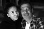 Amsterdam 5 mei 2020
Ruud Gullit met zijn dochter Joelle
