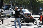 Amsterdam 6 mei 2020
Sander lantinga met zijn kinderen in de bakfiets