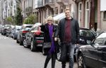 Amsterdam 15 mei 2020
Sheila de Vries met haar zoon Gideon p[ de cornelis schuytstraat