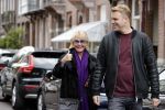 Amsterdam 15 mei 2020
Sheila de Vries met haar zoon Gideon p[ de cornelis schuytstraat