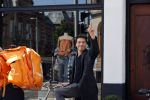 Amsterdam 18 mei 2020
Sjors v d Panne op de fiets in Amsterdam