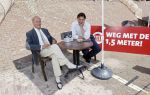 Volendam 1 juni 2020
Forum van Democratie met Thierry Baudet Theo Hiddema en Wybren van Haga zijn in Volendam tijdens de opening van de terrassen.