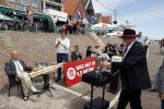 Volendam 1 juni 2020
Forum van Democratie met Thierry Baudet Theo Hiddema en Wybren van Haga zijn in Volendam tijdens de opening van de terrassen.
