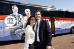 Hilversum Barneveld 13 juni 2020
Thierry Baudet gaat het land in om de krantjes van Forum voor democratie uit te delen. Zijn vriendin Davide legt alles vast met haar camera.