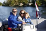 Nigtevecht 6 mei 2020
Thomas Berge Myrthe Mylius enhub zoon Jack aan het varen op de Vecht